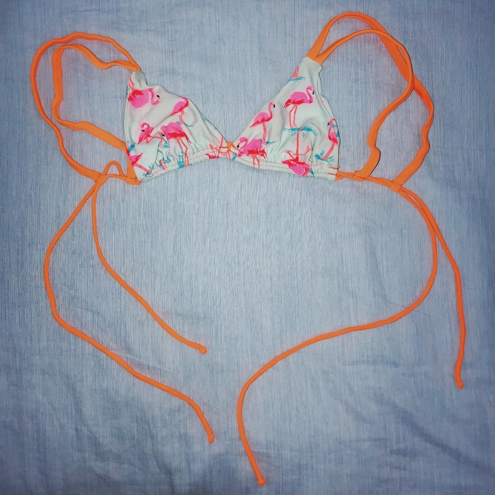 Jypsea Local Flamingo Bikini Top